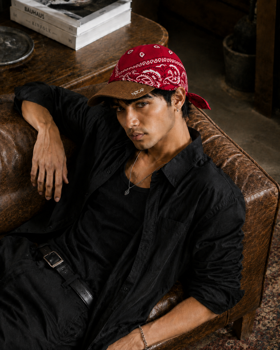 VENDETTA - BROWN/MAROON
