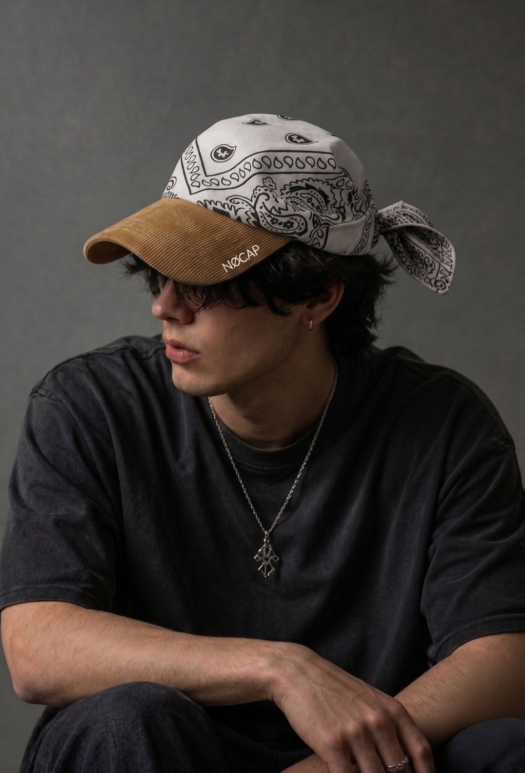 FLAX - White/Brown